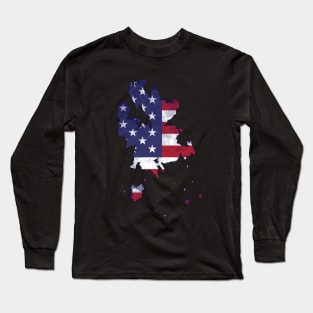 American Flag - Art Long Sleeve T-Shirt